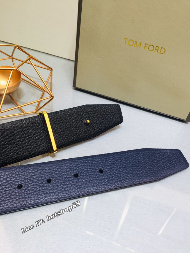 TOM FORD商務男士皮帶 湯姆福特雙面小牛皮腰帶  jjp1867